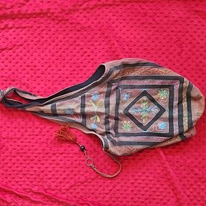 Boho Hippie Sling bag Toni Embroidered